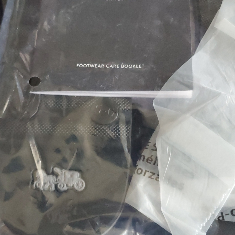 -Coach gorgeous bagged flip flops black Two Left - Picture 5 of 7